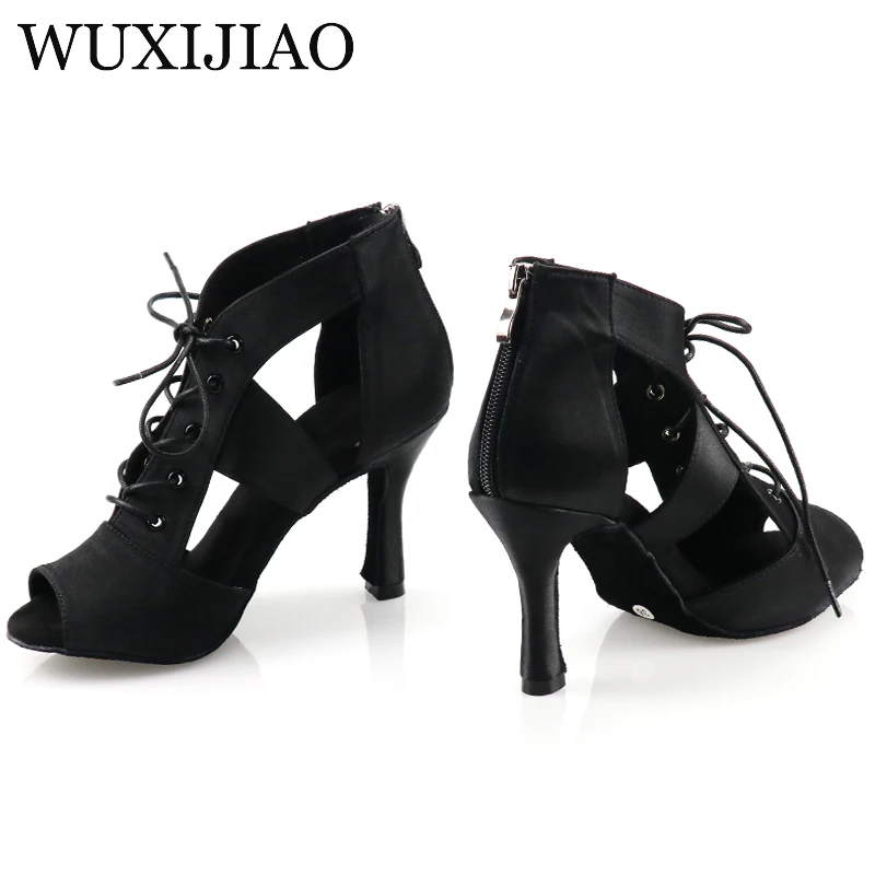 Women\'s Fashion Party Woman Sexy stilettos High Heels Latin Women Latin dance heels Boots shoes Breathable For Ballroom