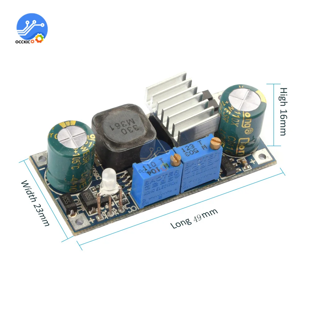 DC-DC 5A Buck Dòng Điện Không Đổi Module Bước Xuống Bộ Điều Chỉnh Điện Áp Module Nguồn Ban Buck Bộ Chuyển Đổi