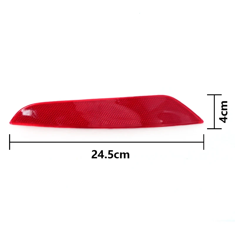 Car Rear Tail Bumper Reflector Lamps For Volkswagen Golf 6 2009 2010 2011 2012 2013 Car-Styling Rear Light NO Bulbs