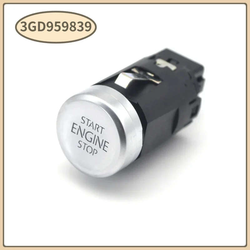 3GD959839 For VW Passat B8 CC One Button Start Switch Automatic Engine Start Stop Switch 3GD 959 839 3GD959839