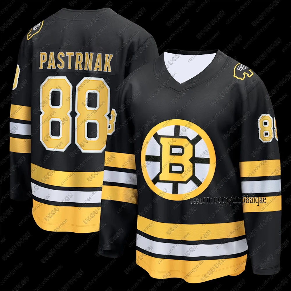 Herbst Winter Neue Eishockey-Trikots für Herren Boston Bruins Eishockey-Trikots Freizeit-Sport-Langarm-T-Shirts Damen Herren Trikots – Detail 18