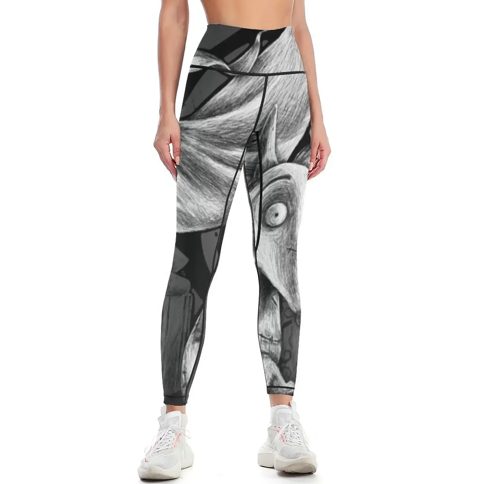 

Creepy Dogs Leggings Fitness woman workout clothes for Women's sports legging push up Womens Leggings