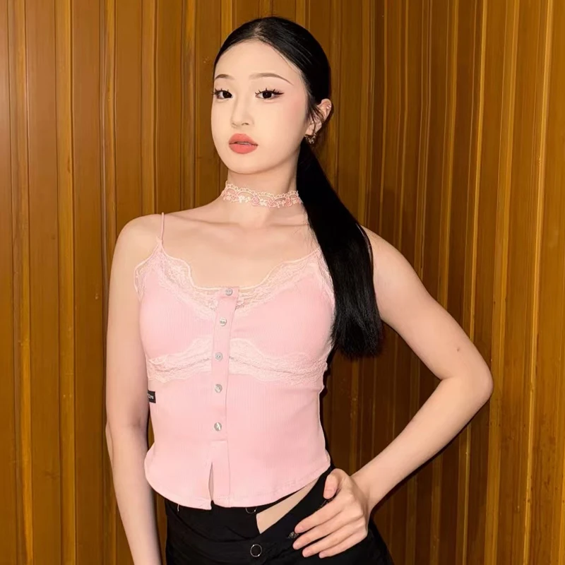 

Summer Women'S Latin Dance Competition Top Sexy Lace Practice Vest Adults Samba Rumba Latin Dance Tops Stage Wear DQS19935