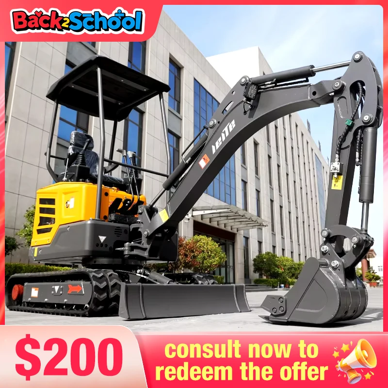 カスタマイズされたミニショベルバケット2トン新しいディガーショベル工場価格新しいクローラー1.6トンミニバガー