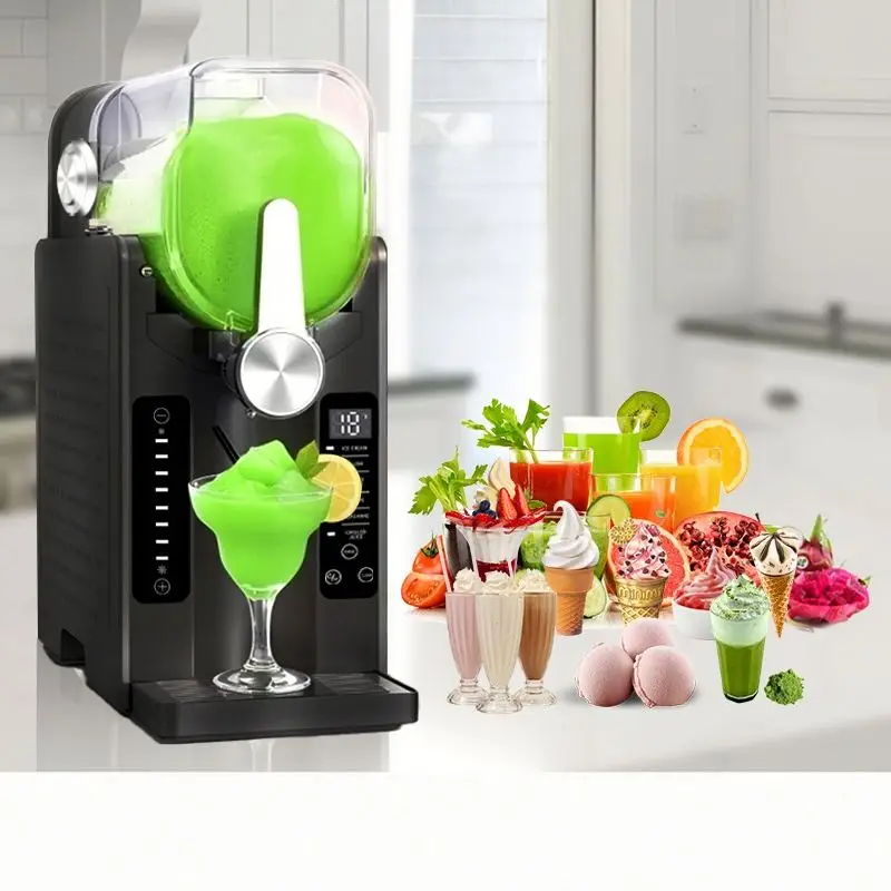 Hot Sell Ice Crusher and Shaved Ice Machines Soft Serve Ice Cream Maker Commercial Slush Machine