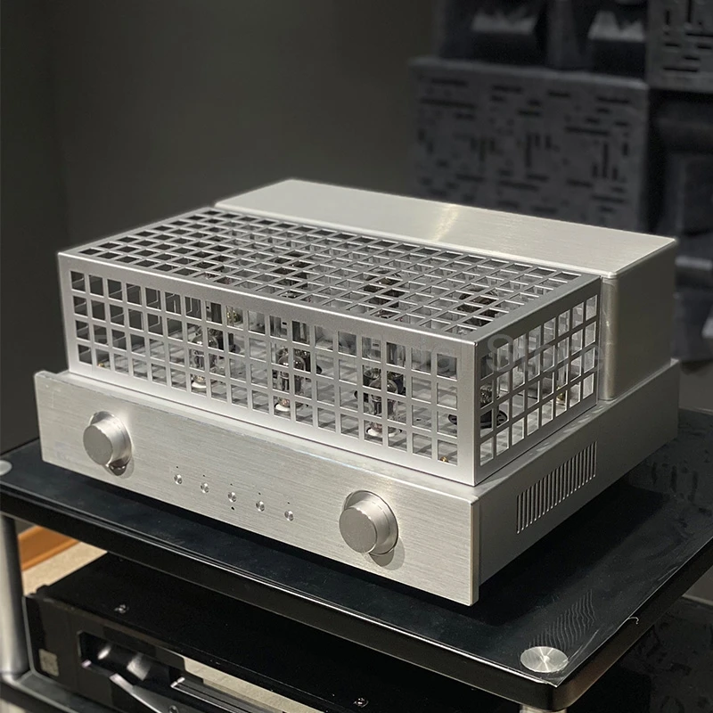 35Wx2 Tube Amplifier Ultra Linear 93dB SNR Amp 4/8 Ohm Sound Amplifiers 18-38kHz Frequency Response  HiFi Sound System For Home