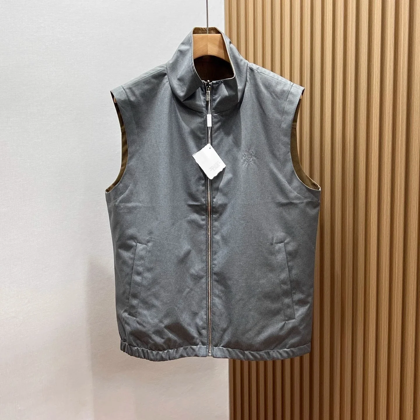 

BC Мужской жилет большого размера с двусторонней вышивкой 25ss