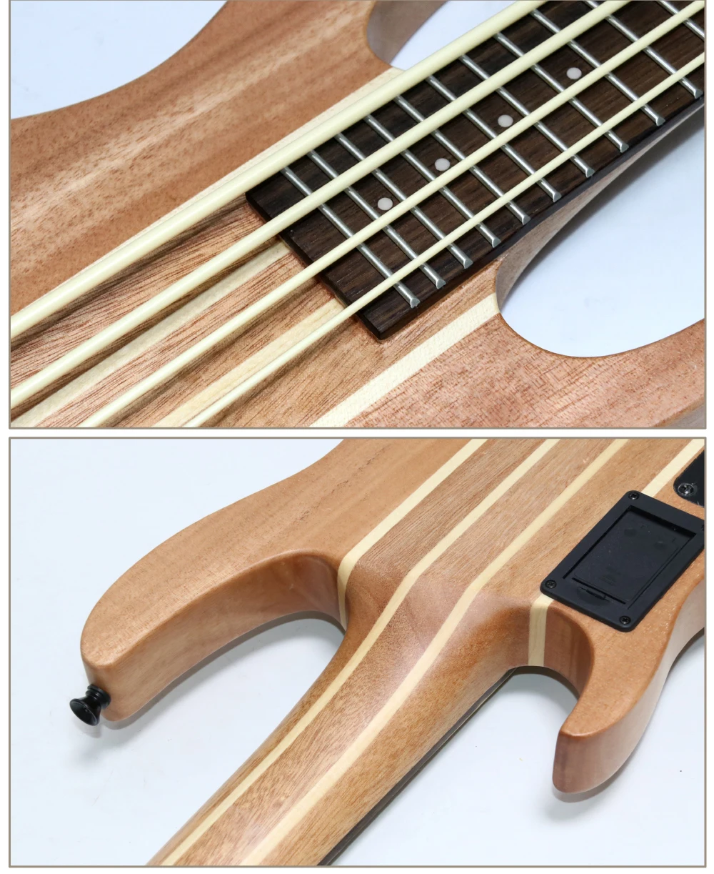 Ubass Electric Ukulele Bass Guitar 30 Inches 4 Strings Mini Bass UKU Electro Guitars Pickup Maple High Quality Ashtree