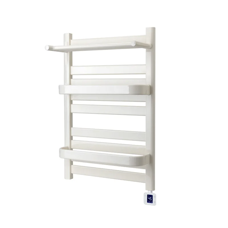 Intelligent carbon fiber electric towel rack household bathroom heating drying towel rack rack electric heating