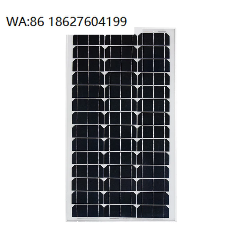 60W Rollable Thin Film Solar Panel, Monocrystalline Cell Curved Design for Outdoor Roof PV Power Generation