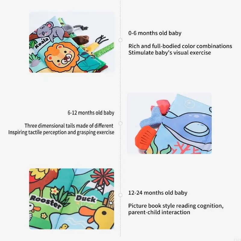 Libri sviluppo per neonati/bambini Training P31b per capacità pratiche e espressione