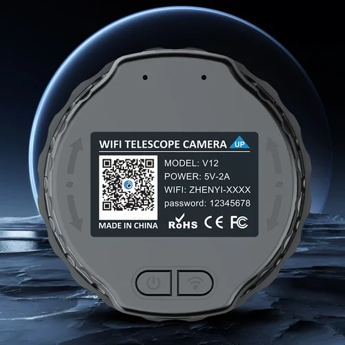 Imagen 2 del producto Oculares electrónicos WiFi de 4MP que se adaptan a telescopios y microscopios ópticos de 25mm-50mm Cámara ocular telescopio WiFi para observación de aves