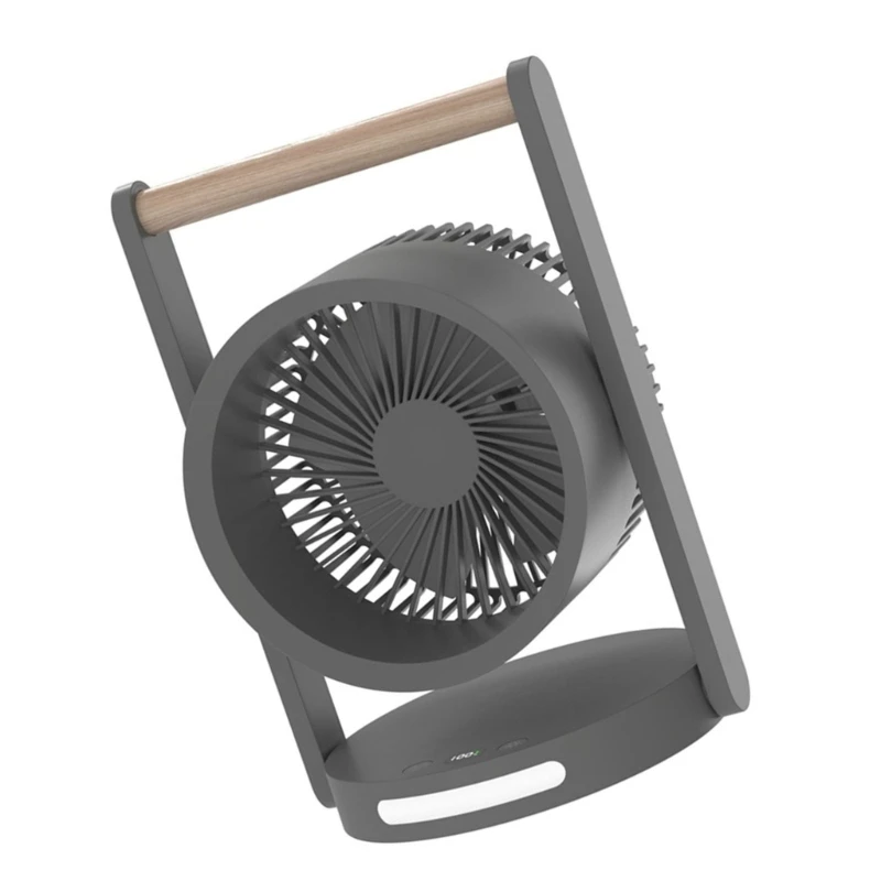 Ventilateur bureau efficace petit ventilateur pratique 3600mAh ventilateur électrique refroidisseur d'air