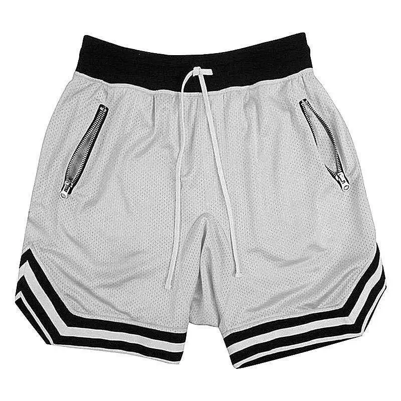 Gym Heren Mesh Hardloopshorts Mannen Snel Droog Losse Sport Basketbal Training Shorts Mannen Zomer Shorts