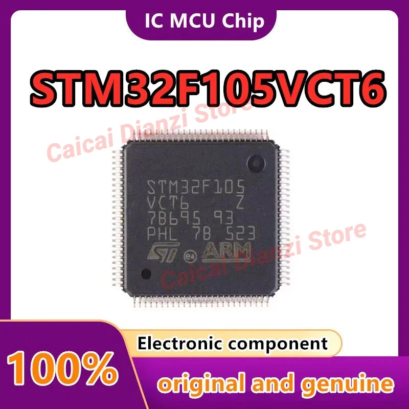 STM32F105VCT6 STM STM32F STM32F105 STM32F105VCT MCU LQFP-100 IC 100% Brand New Original chip