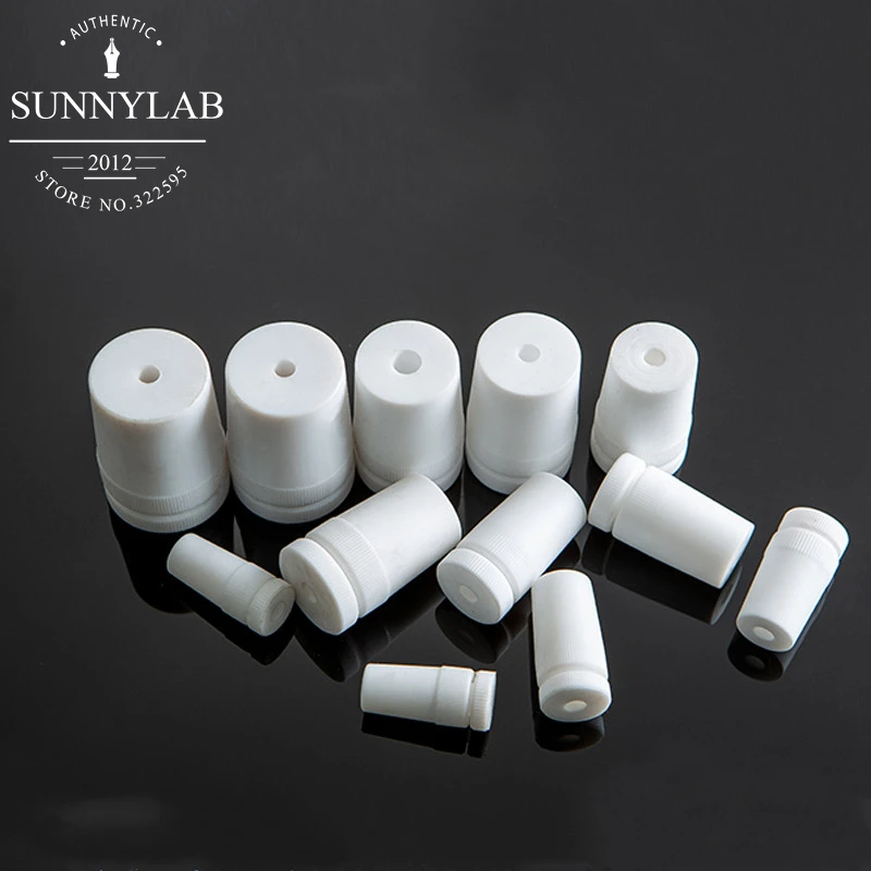 Lab PTFE plug 14/19/24/29/34/40/45/50# fit for strring rod PTFE solid stopper matching stirrer