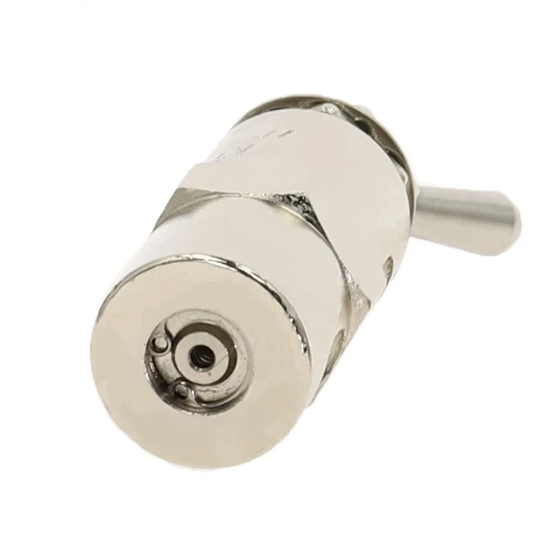 TAC2-4V Exhaust valve 2 Position 5 Way Self-locking Toggles switch w Fiittings Cylindrical Air Pneumatic Mechanical Valve