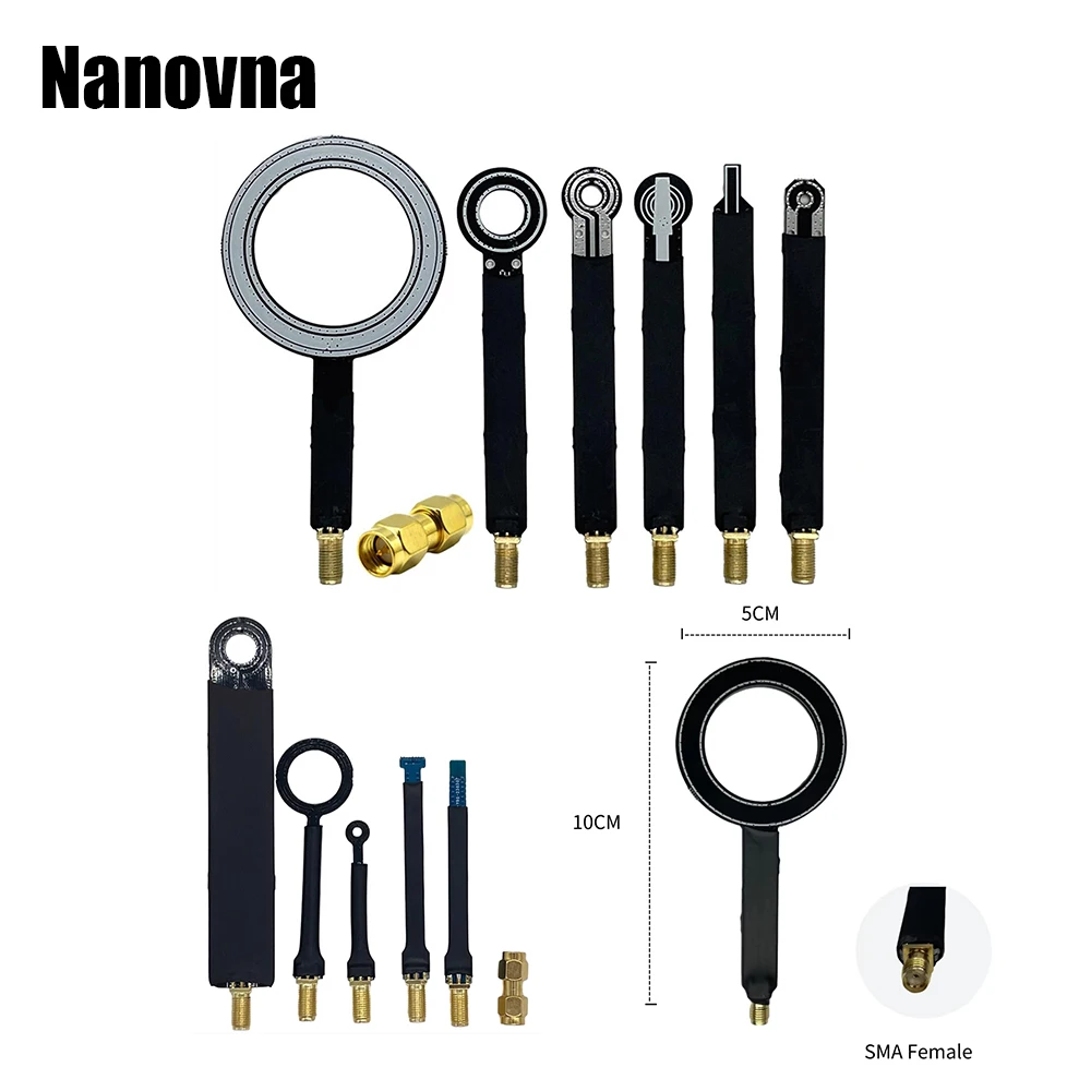 Nanovna HT03/8/8-1 Near Field Probe Set 9KHz-7GHz EMC EMI SMA Female Antenna RE CE Test Locate Interference Source SA6 GS-320