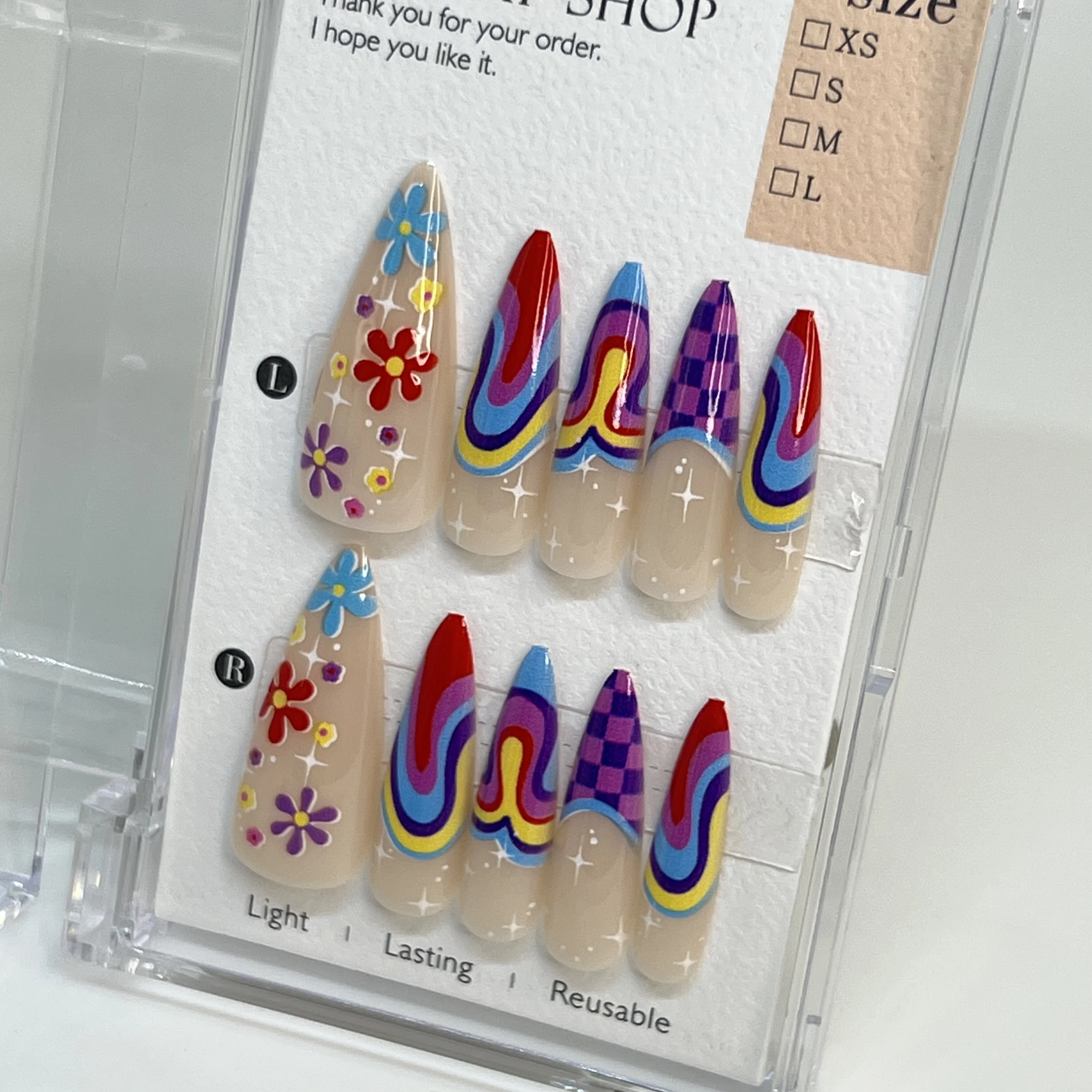 Imprensa Artesanal Em Unhas Postiças, Ballet Dicas De Unhas, Decorações De Unhas Alongadas, Um Senso De Design, Verão, 24 Pcs