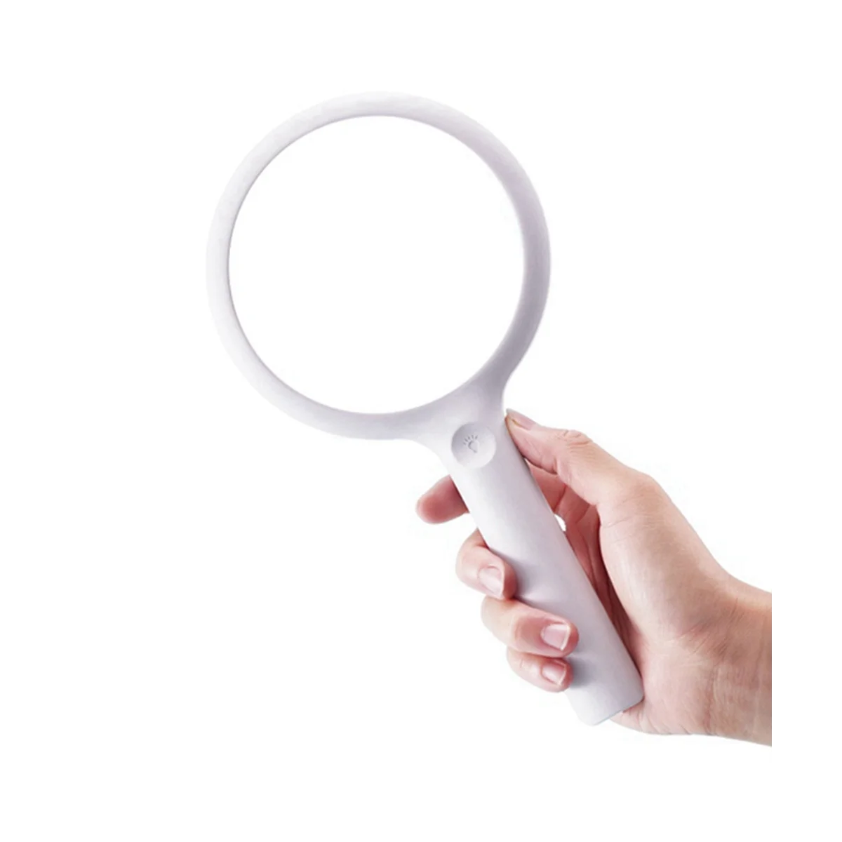 Optical Aspheric Magnifying Glass with 20 LED Lights with Light Reading Magnifying Glass Rechargeable