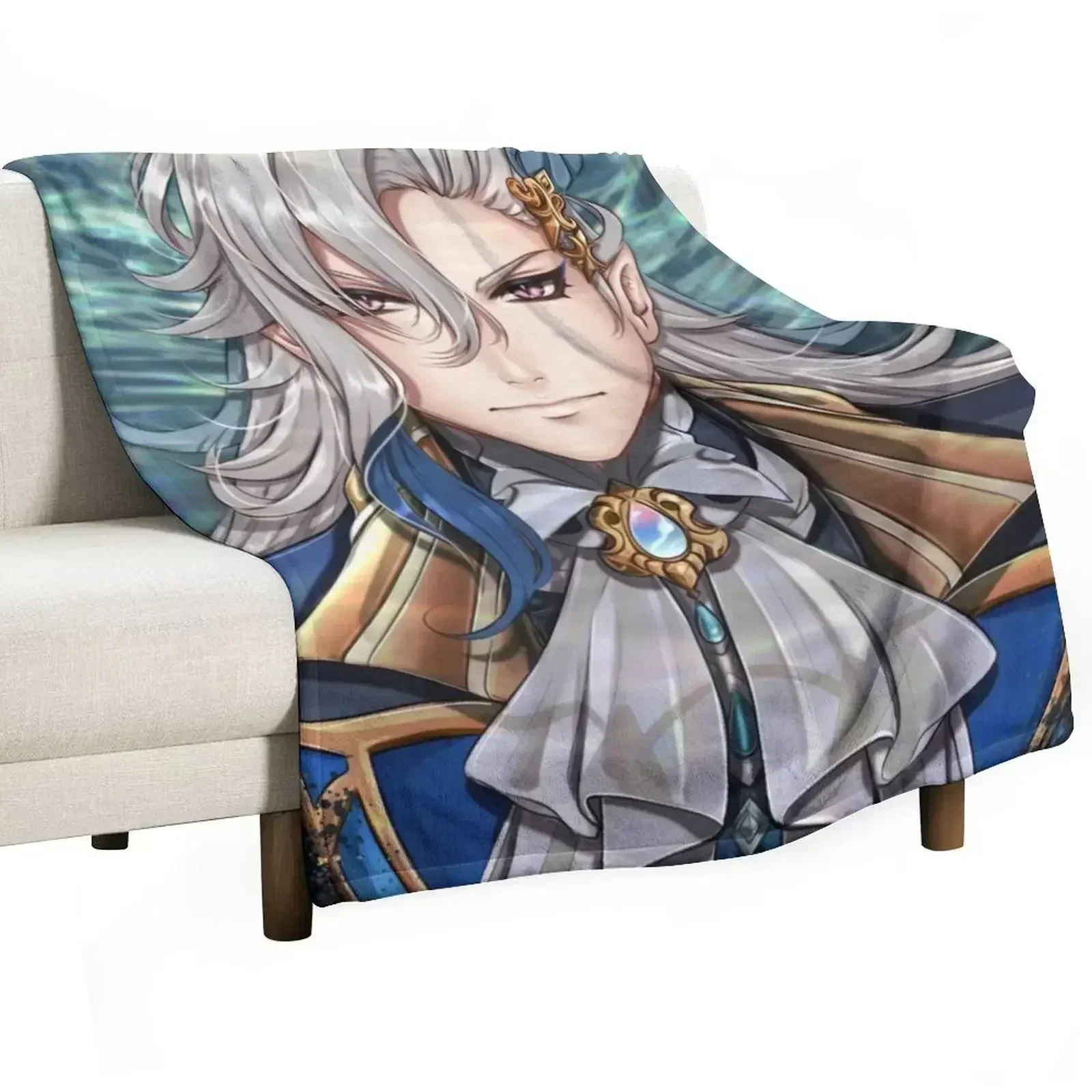 neuvillette (genshin) Throw Blanket Luxury St Luxury Brand Decorative Throw christmas decoration Luxury Designer Hair Blankets
