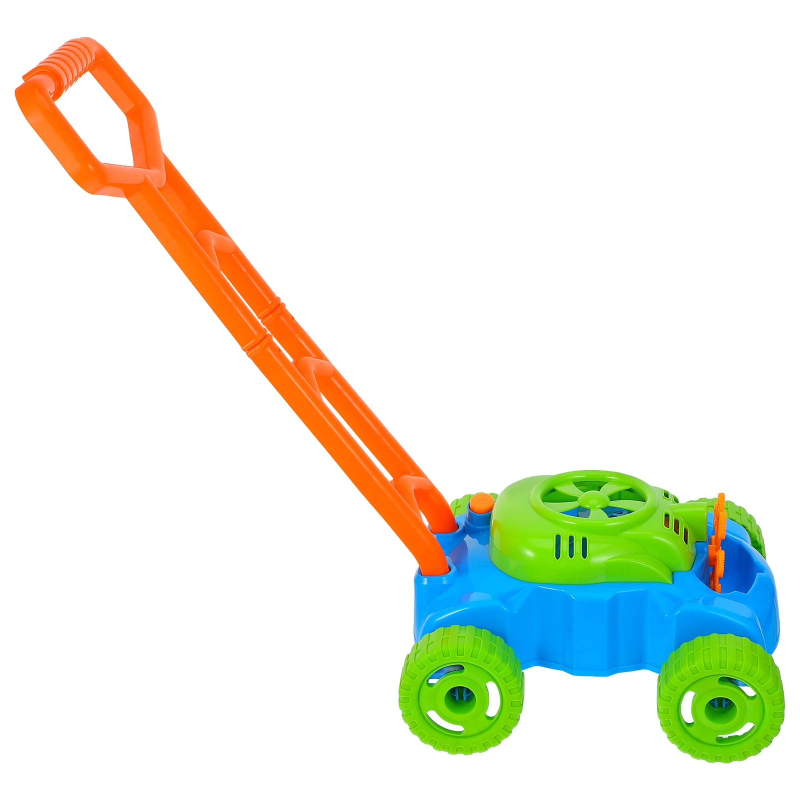 1 ensemble Machine pour enfants dessin animé chariot fabricant de bulles Adorable souffleur soufflant des bulles automatique ABS matériel léger Portable