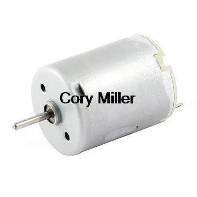 

Электрический двигатель постоянного тока в форме цилиндра с высоким крутящим моментом 1800 об/мин, 6 В