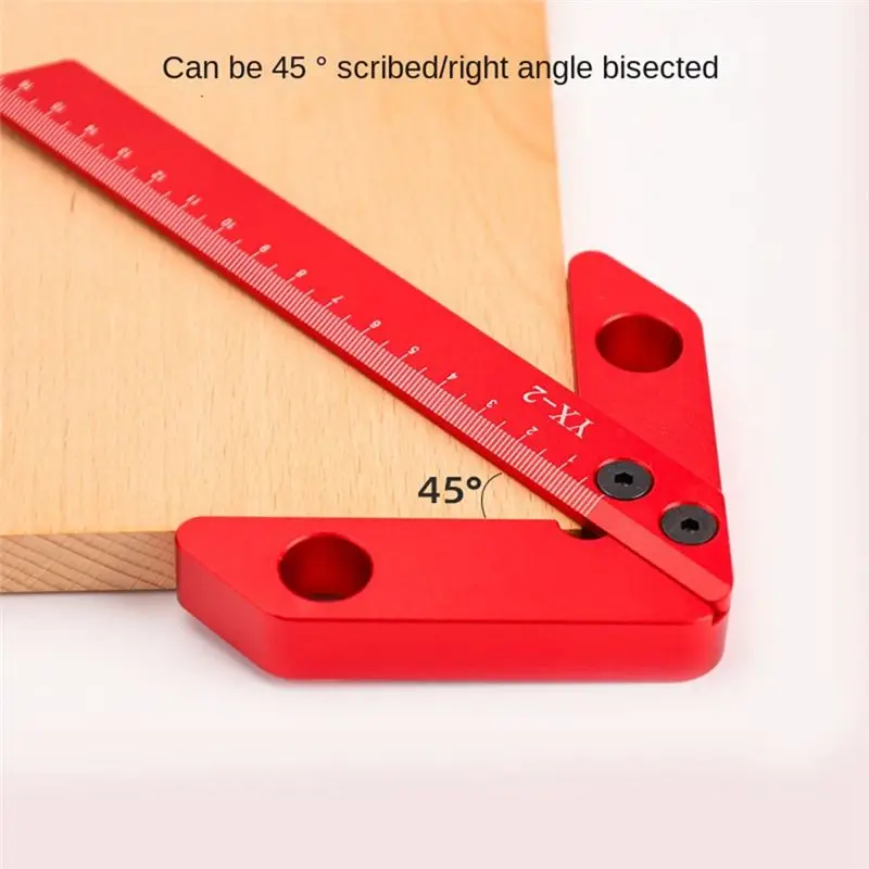 Y42A-Woodworking Circle Center Scriber Square Center Scriber 45 Degree 90 Degree Right Angle Scriber Woodworking Tools