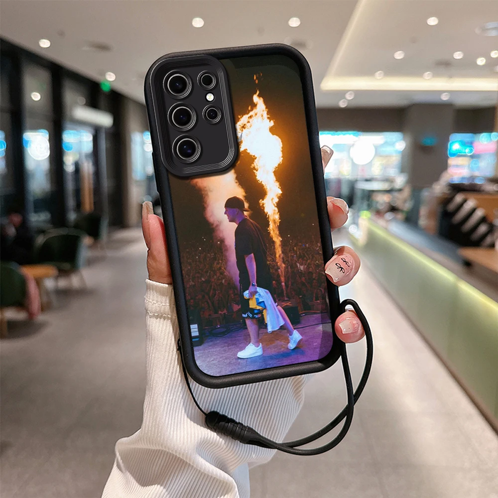 Rapper Quevedo Phone Case for Xiaomi Redmi 9A 9C 10 10C 12 12C K30 K40 K50 Note 10 11 12 Pro 5G Cover with Hand Strap