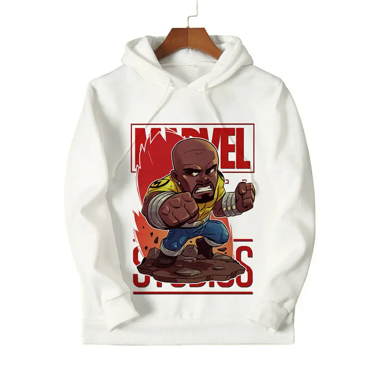 مارفل أنيمي هوديي الرجل العنكبوت ديدبول مايلز موراليس البلوز الرجال النساء للجنسين القطن مزيج بلوزة كاجوال ملابس الشارع الهزلية