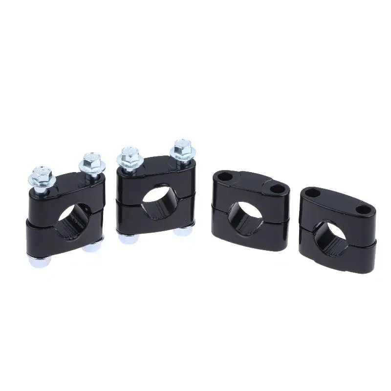 Motorcycle 22MM Handlebar Clamp Adapter Anti Rust Secure Fixing Clip for Handlebar Direction Adjustment