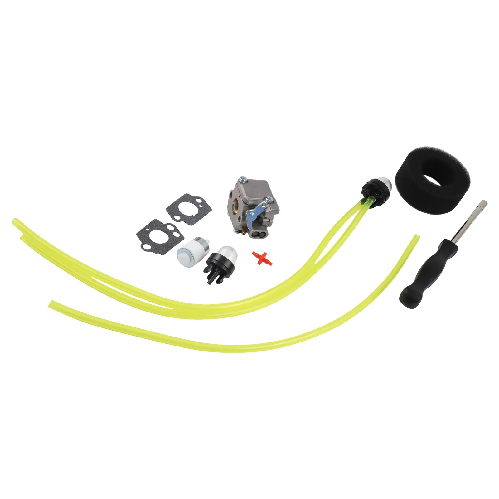 753-05133 Carburetor Kit For Troy-Bilt TB10CS TB20CS TB310QS Blower Trimmer Replacement Parts With Air Filter Gasket Fuel Line