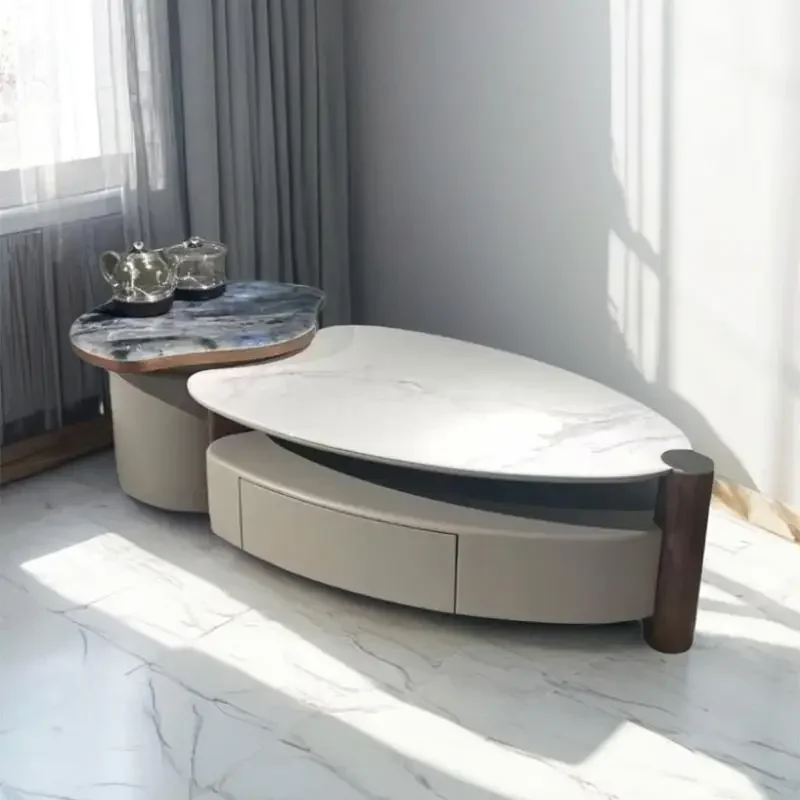 FG10Modern simple small apartment multi-functional household small tea table advanced coffee table combination