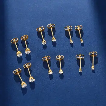 8 最佳銷售 2毫米耳環 - №5