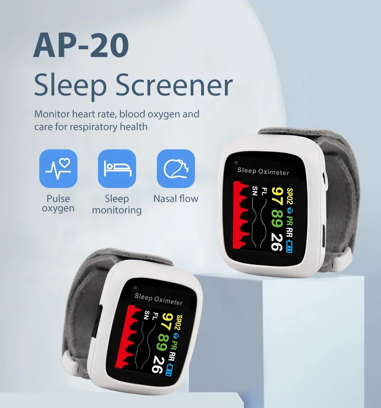 LEPU USB PC Wireless Wrist Pulse Oximeters Spo2 Sleepu Oled Display    For Sleep Apnea