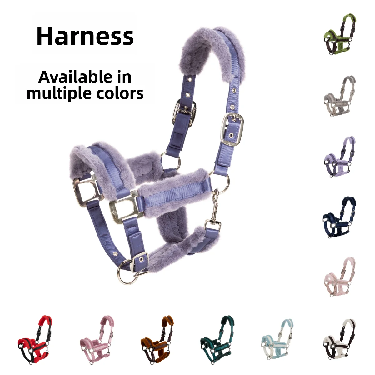 harnais-d'entrainement-en-peluche-epaisse-et-douce-avec-laisse-reglable-et-equipement-de-protection-–-plusieurs-options-de-couleurs