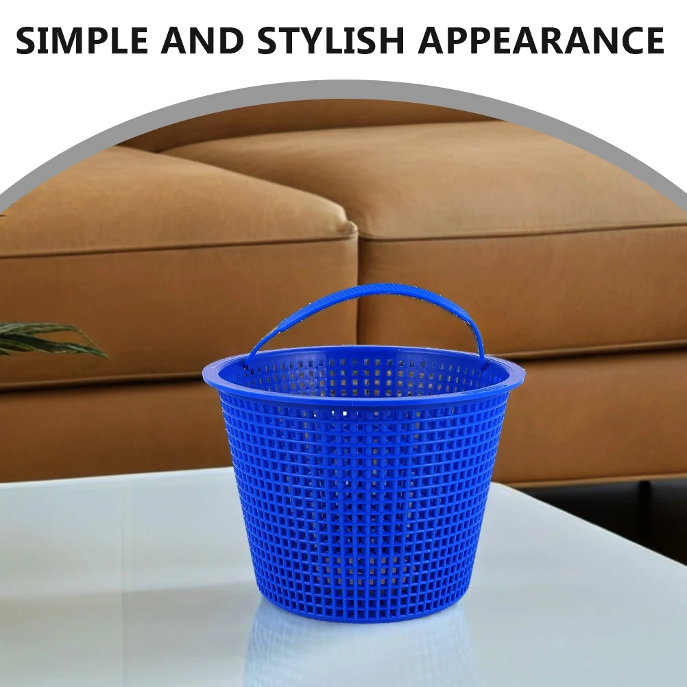 سلة مضخة حمام السباحة، فلتر بلاستيكي مضاد للانسداد، أوراق القمامة، ملحقات التنظيف، فلتر قمامة حمام السباحة