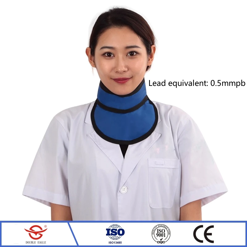 

X-ray gamma ray protective 0.5mmpb protective thyroid collar radiology department radiological protection adult lead collar