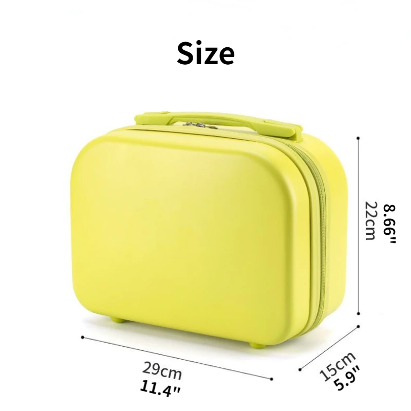 Suitcases on Wheels Travel high capacity Luggage Bag women Mini trunk Small Size Cosmetic Case Box men Trolley PC Case Portable