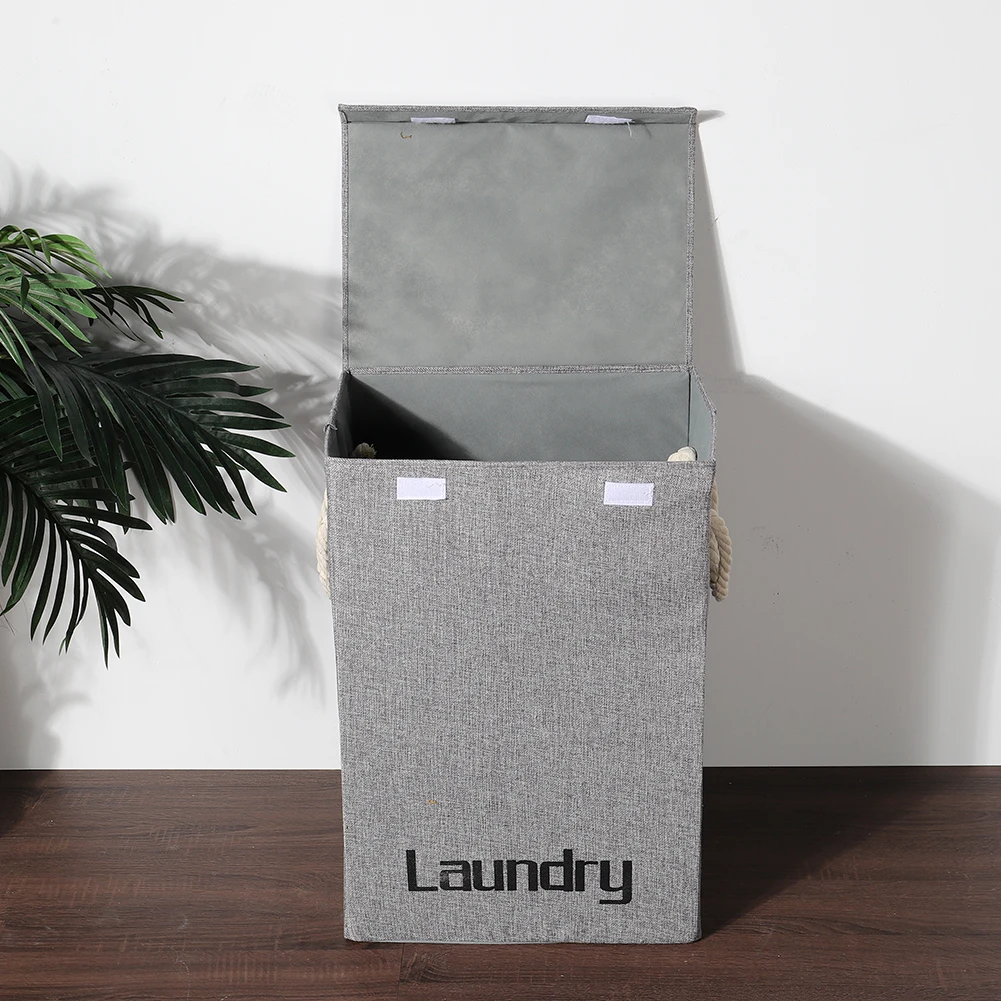 【Lifeideas】Basket Laundry Bin Household Storage Bin for Bedroom Camping Laundry