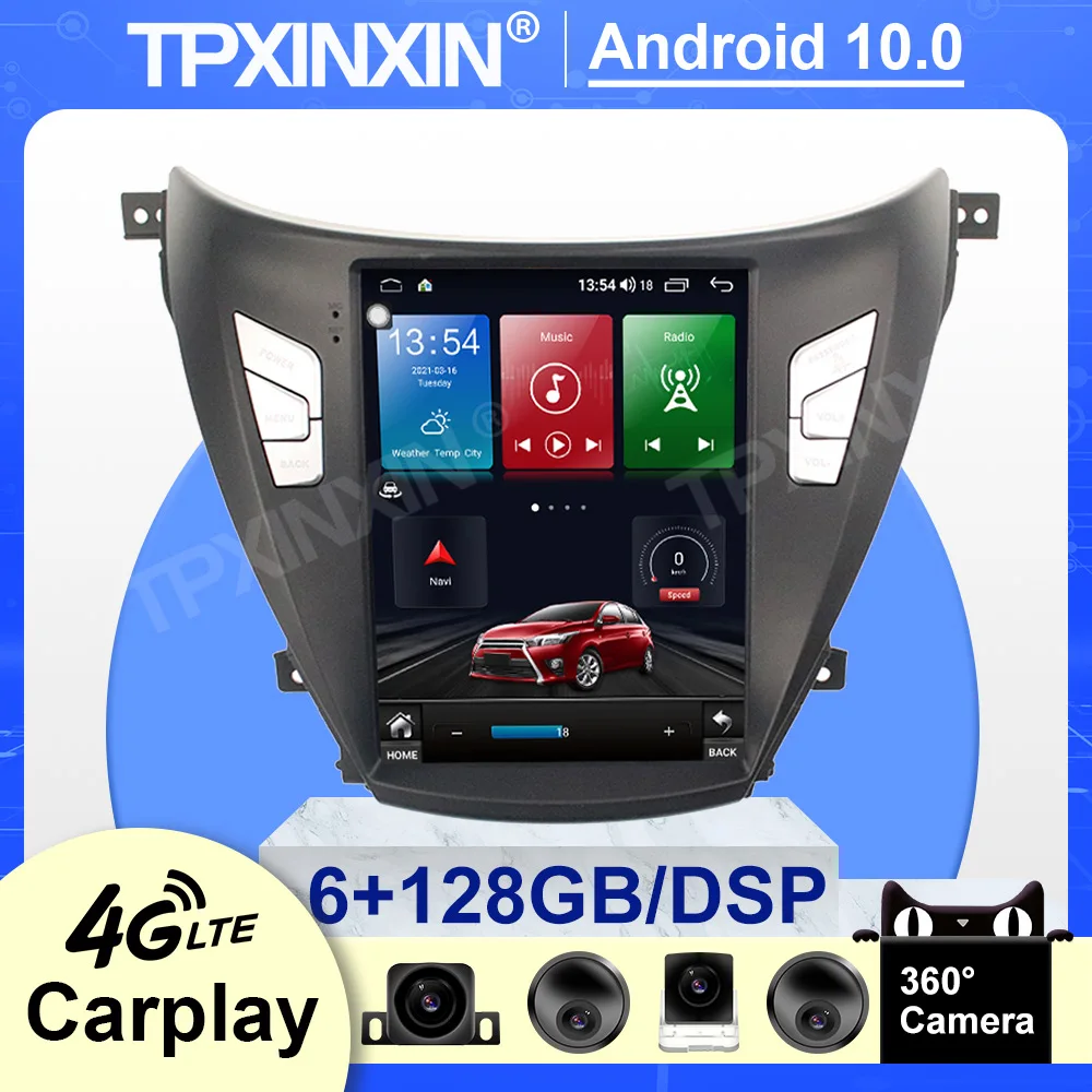 

Автомобильный Android плеер для Hyundai Elantra Avante I35 2012-2015 2din радио мультимедиа видео GPS навигация Тесла стиль