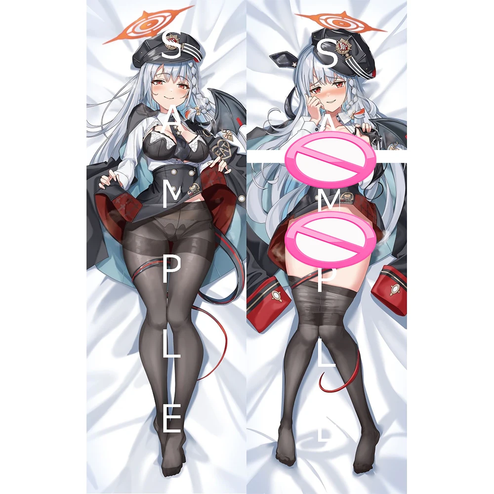 

Blue Archive Kurotate Haruna Dakimakura 2WAY Hing Body Case Anime Yu-Gi-Oh Otaku Pillow Cushion Cover Xmas Gifts