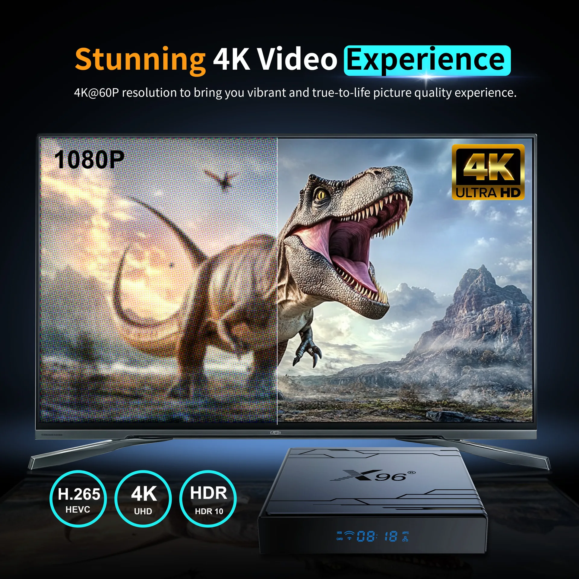 X96 NEX Smart TV Box Android14 - Smart Home Youtube avis et prix