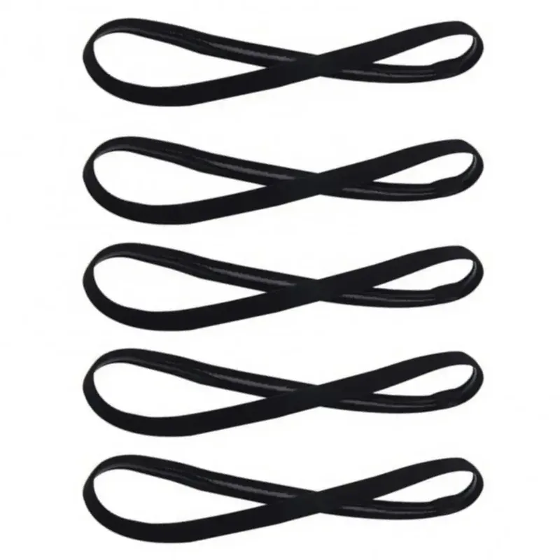 5/10Pcs Multiple Color Women Men Yoga Hair Bands Sports Headband Girls Sport Anti-slip Elastic Rubber Sweatband Football Running