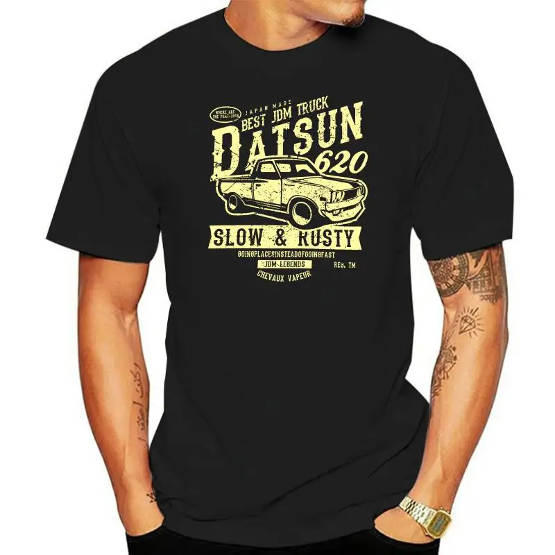 620- Japan Made T-Shirt Best Jdm Truck Datsun 620 Slow Rusty Premium Tee