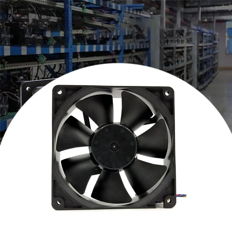 4715KL-04W-B56 Miner Fan for NMB 12038 DC 12V 1.30A 130CFM 3600RPM Dell Y4574 Antminer Special Cooling Fan