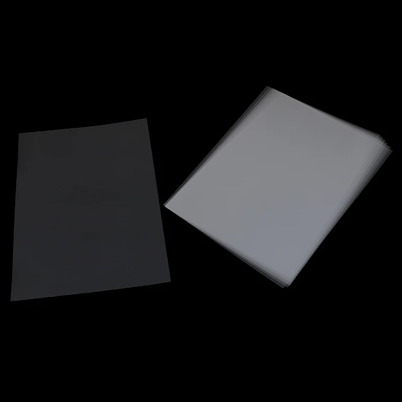 10pcs 30cm X 20cm Waterproof A4 Inkjet Laser Printing Transparency Film Photographic Paper PCB Stencils