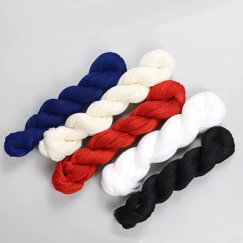 100m/pc Polyester Cotton Thread 23Pcs/Lot Tri-ply Strong Tensile Sewing Thread for Old Style Quilt Cotton Clothes Hand Stitching