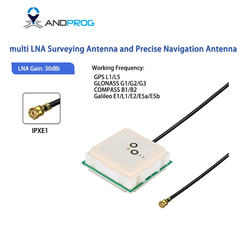 High Quality RTK Active High Precision GPS Antenna, Multi LNA GPS/GLONASS/BEIDOU/GALILEO