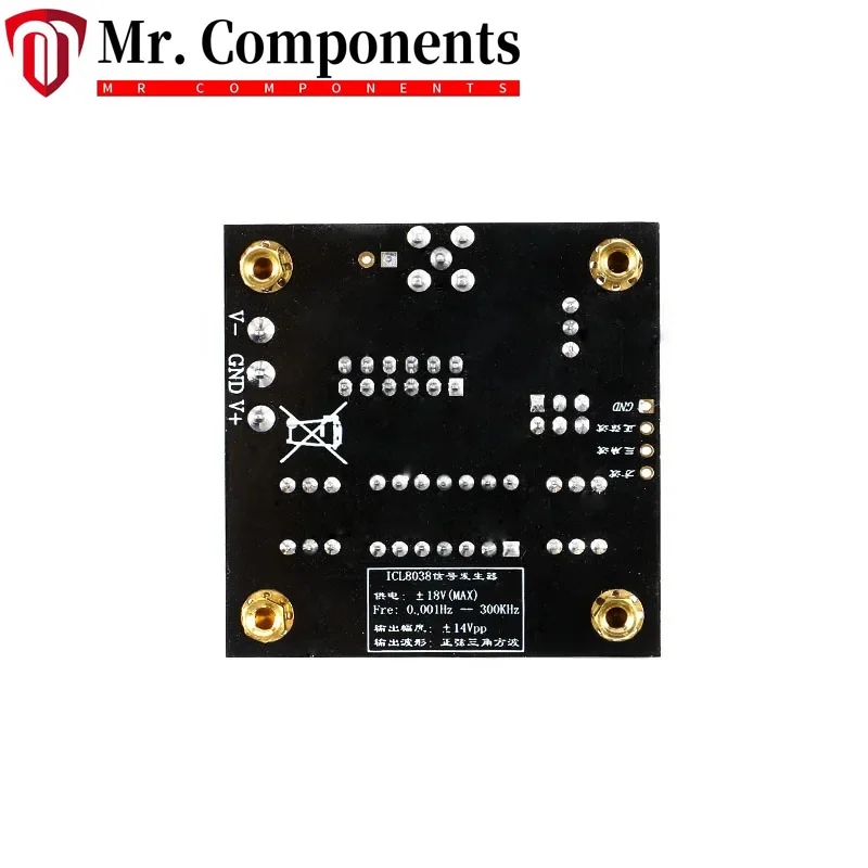 1PCS ICL8038 Signal Generator Module Low Frequency Signal Source Sine Wave Triangle Wave Square Wave Waveform Generation